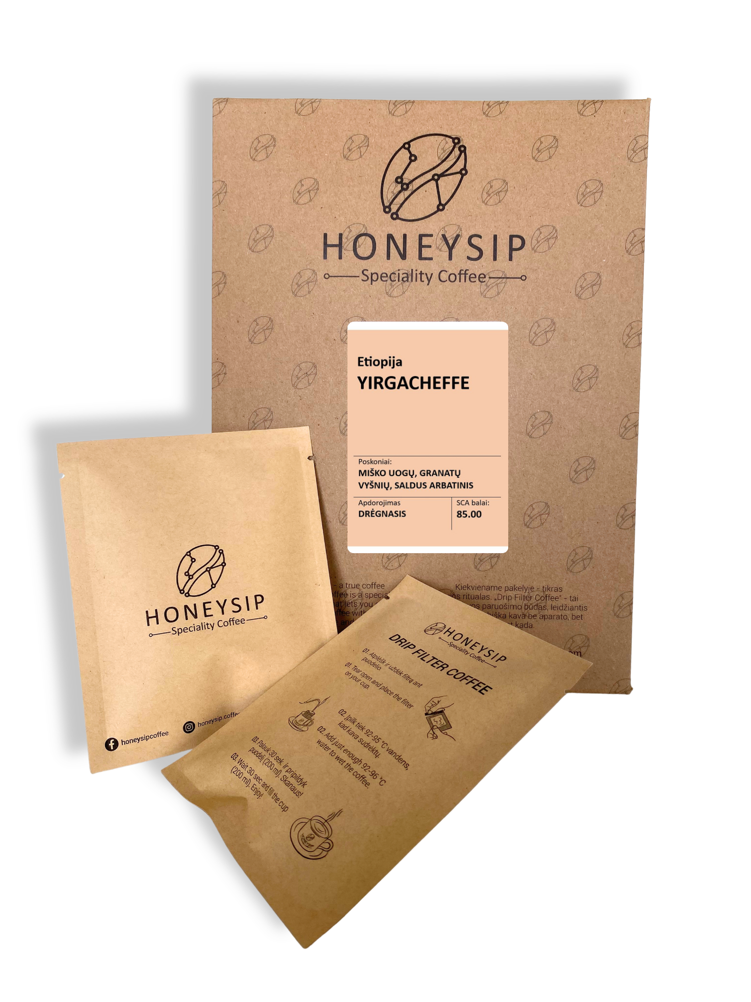 Yirgacheffe ETHIOPIA – Drip Filter Coffee