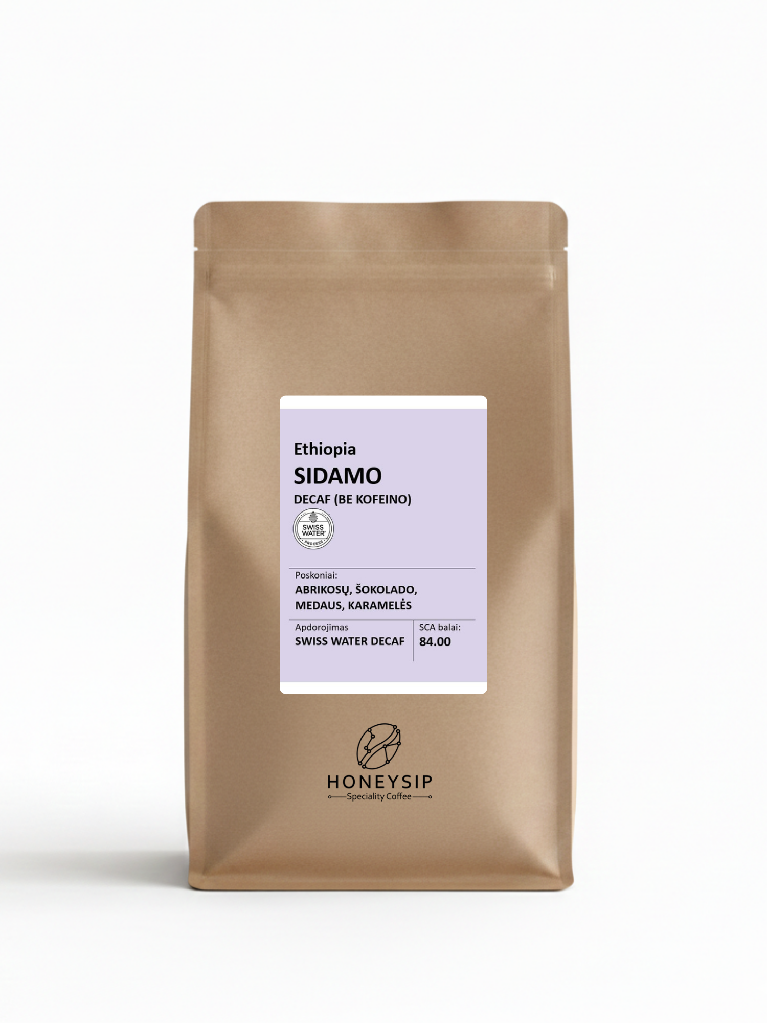 Swiss Water DECAF Sidamo ETIOPIJA
