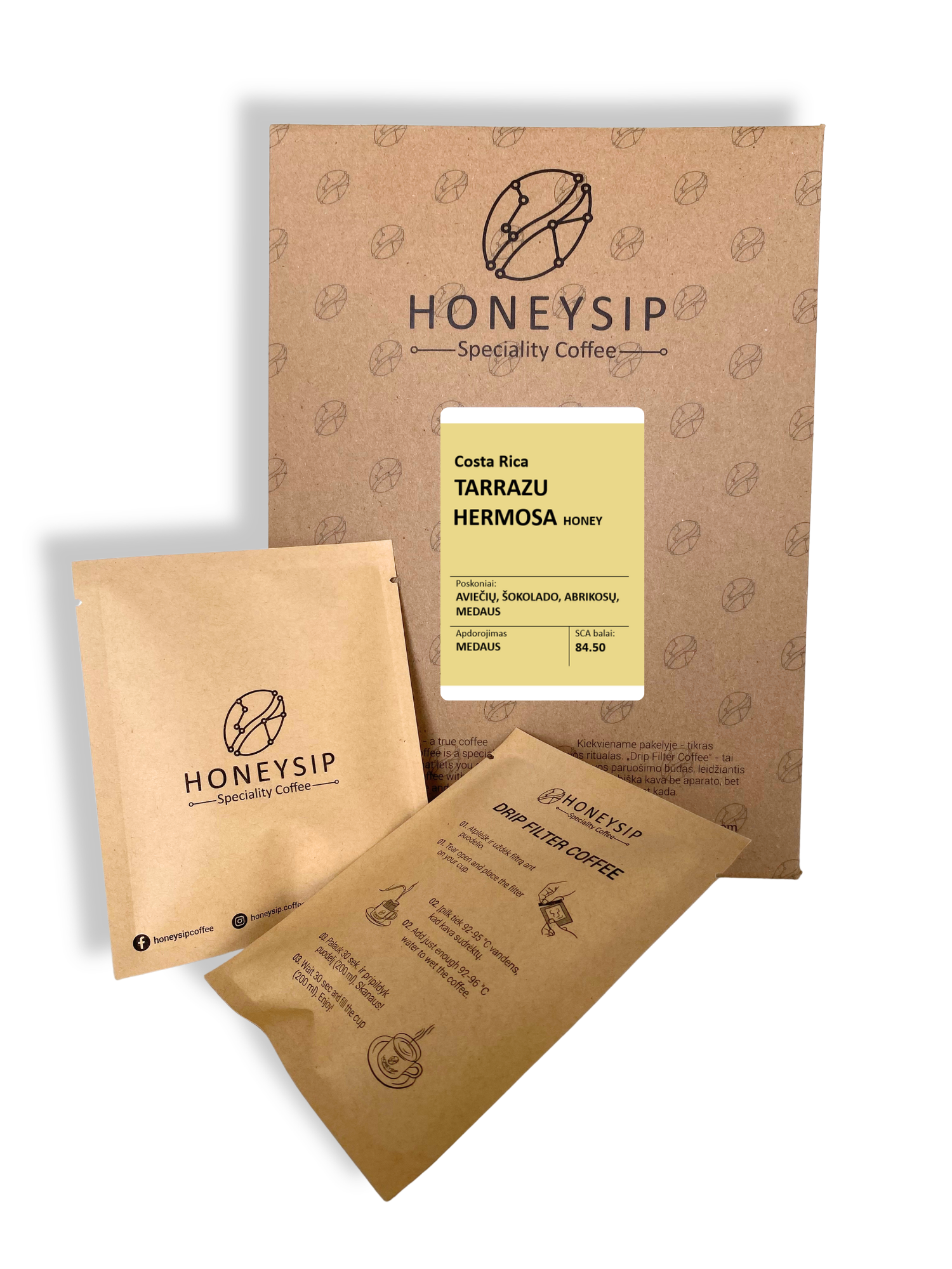 Tarrazu Hermosa Honey COSTA RICA – Drip Filter Coffee