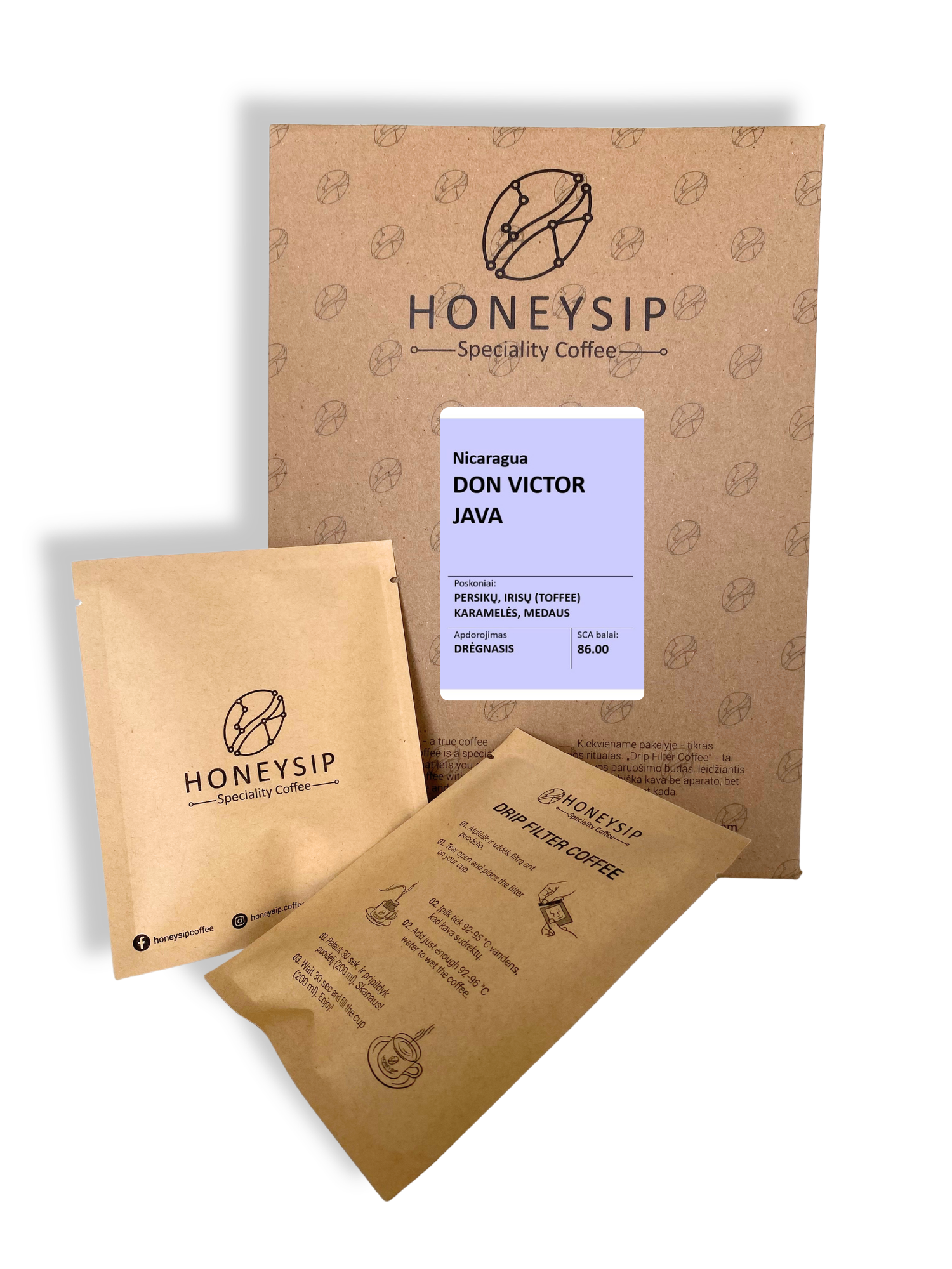 Don Victor Java NICARAGUA – Drip Filter Coffee