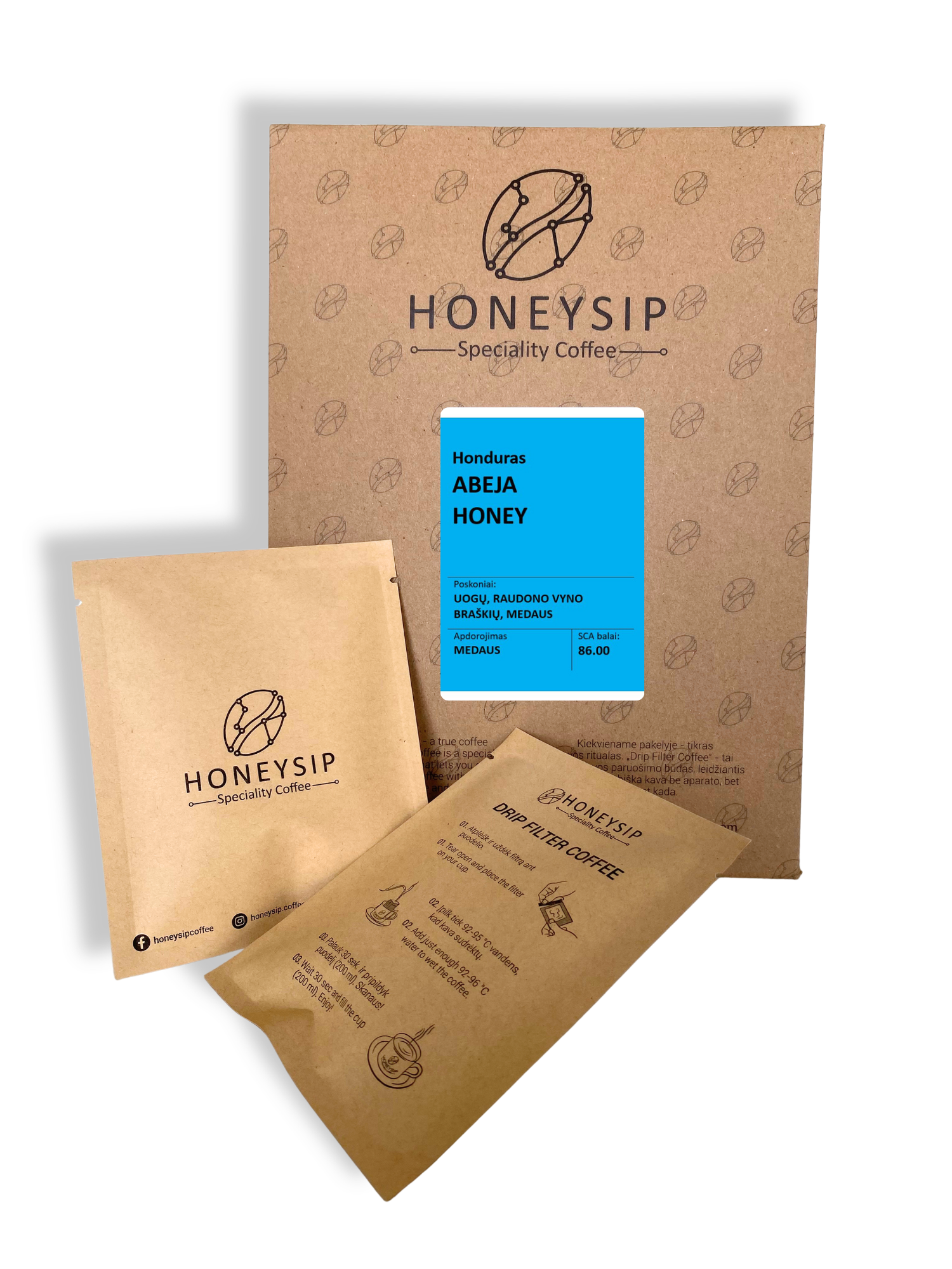 Abeja Honey HONDURAS Drip Filter Coffee