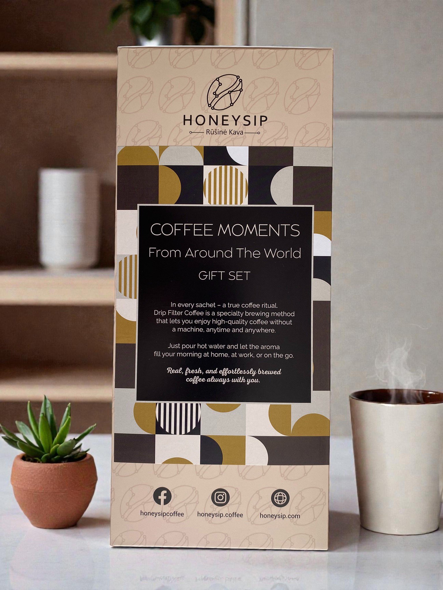 KAVOS AKIMIRKŲ RINKINYS – 26 Drip Filter