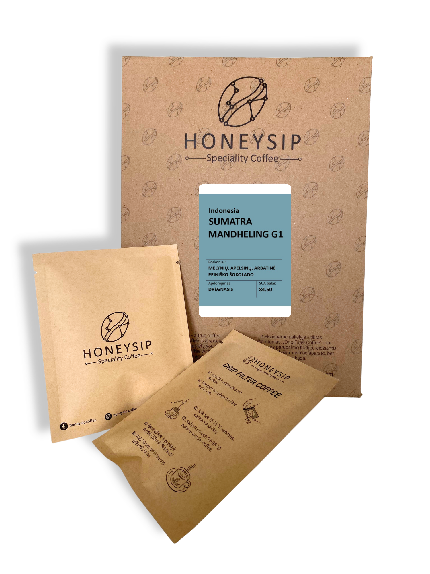 Sumatra Mandheling INDONEZIJA – Drip Filter Coffee